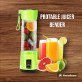 USB Rechargeable Juicer Blender 6 Blades Electric Blender Mini Portable Personal Size Juicer Cup USB Rechargeable Mixer 380ml Food Grade Water Bottle Portable Fruit Juicer Machine - josar machine mini-single juicer machine-shaker machine. 