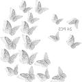3D Butterfly Decoration - 12pcs Butterfly Wall Decals Room Wall Decoration for Birthday Party Wedding Decors (PACK OF 12). 