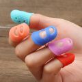 5pcs/Lot Multifunctional Silicone Thimbles Hollowed Out Breathable Protective Finger Sleeve DIY Crafts Sewing Accessories. 
