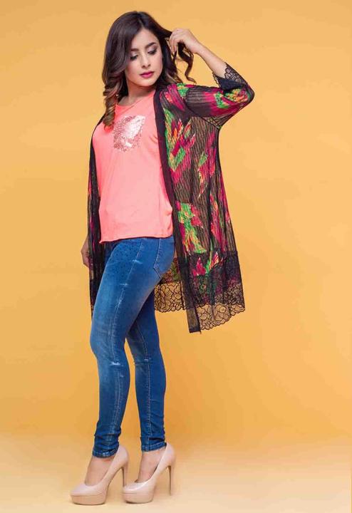 Ignite%20Womens%20Mesh%20Open%20Front%20Shrug%20-%20Black%20-%20Image%206