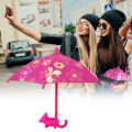Mini Umbrella Multifunctional Small Umbrella Mobile Phone Holder. 