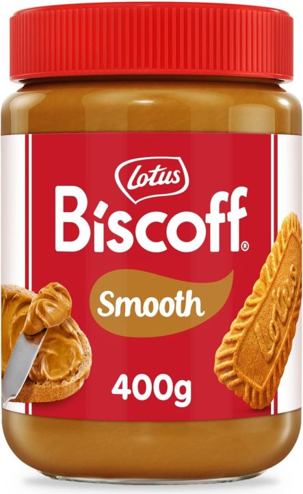 Lotus Biscoff - Smooth Spread - Creamy - 400g Pack of 1