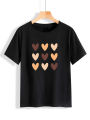 T shirt For Girls and Women's MULTE HARD Printed Casual Cotton t shirts For Ladies. 