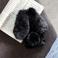 Warm Rabbit Fluffy Fur Phone Case For iPhone 15 Pro Max 14 13 12 11 Pro Max X XR XS Max 7 8 Plus Coque 3D Rabbit Ears Soft Bag. 