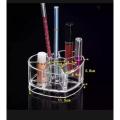 Heart Shape Cosmetic Makeup Organizer Transparent Acrylic Lipstick Holder Display Stand Nail Polish Eyebrow Pencil Storage Box (BA). 