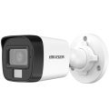 HIKVISION 2MP Smart Hybrid Dual Light Audio Fixed Mini Bullet Camera, FULL COLOR CAMAERA. 