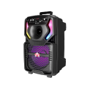 Audionic Iqra Q-30 Portable Bluetooth Speaker with Wired Mic | 8 Inch Subwoofer | RGB Lights | Karaoke Speaker | USB SD AUX FM | Rechargeable Party Speaker. 
