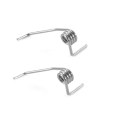 4 Pcs French Door Refrigerator Spring Silver Spring for Samsung DA81-01345B RF267AFWP RF267HERS RF268ABBP RF268ABPN RF268ABRS. 