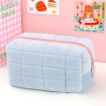The same pillow pillow bag ins Japanese high appearance level large capacity storage plush pencil case. 