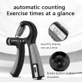 Adjustable Hand Gripper Automatic Counting, Non-Slip Hand Grip Strength Trainer for Fingers, Wrist, and Forearm – 5-60KG. 