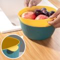 Food Storage Basket Kitchen Circular Rotating Washing and Watering C. 