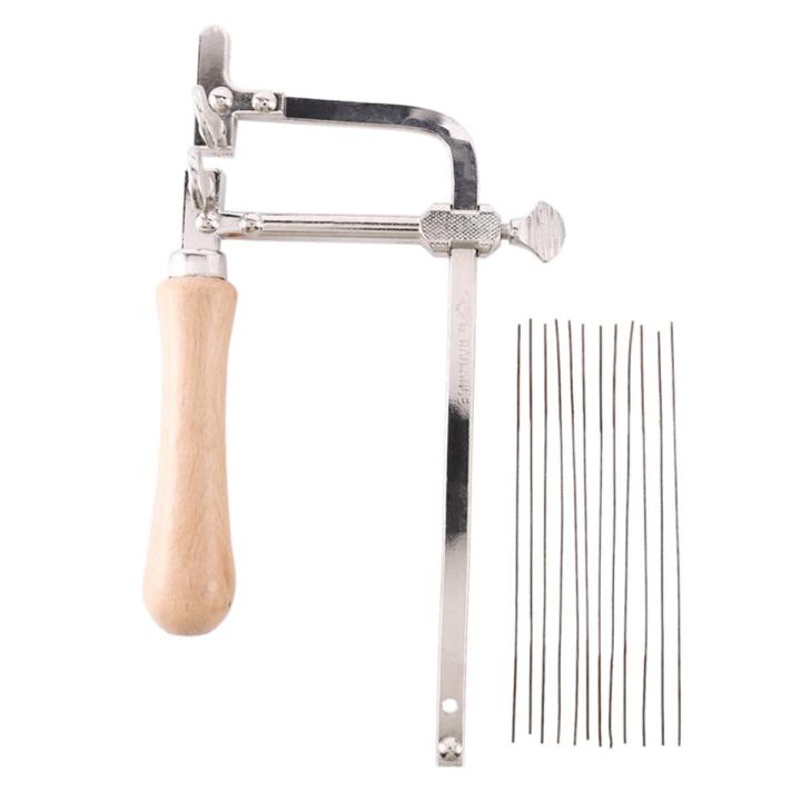 Professional Adjustable Saw Bow Wooden Handle Of Jewelry Saw Frame Hand Tools Jeweler'S Saw Frame