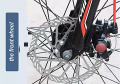 Mountain Bike Front Rear Disc Brake Mechanical. 