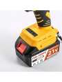 Brushless Electric Wrench Lithium Battery Charging Wrench Impact Auto Repair High Torque Rack Tool Sleeve Wind Cannon. 