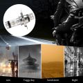 LED Motorcycle Headlight Bulbs HID Hi&Low Beam 6500K White. 