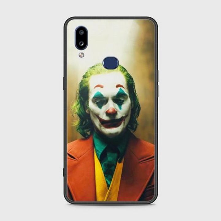 Samsung Galaxy A10s Cover - SkinLee HQ Infinity Glass Case (Soft) - Joaquin Phoenix Joker - SKINLEE-643-1-572-377
