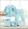 Pack of 5 Newborn Baby Gift Set – Dress Cap Bib Mittens | Baby Essentials Kit | Hot Sale. 