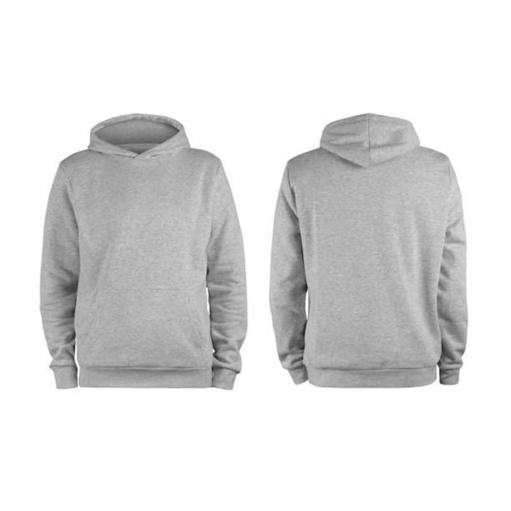 gray plain pullover hoodie winter stuff