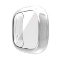 Soft Silicone Full Screen and Body Cover Protector For Fitbit Versa 3 and Fitbit Sense Smart Watch Full Body Case Cover. 
