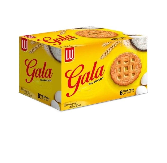 Gala Egg Biscuit Pack of 10 Half Roll