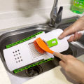 Mandoline Manual Vegetable Slicer, Foldable Grater Slicer, Potato Cutter, French Fries Cutter, Household Kitchen Chopping Tool High Quality ABS Vegetable & Fruit Slicer -Slicing Made Effortless.. 