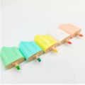 BRIZEM Ice Cream Stick Popsicle Shape Highlighters marker pen (pack of 6 )  (Set of 6, Multicolor). 