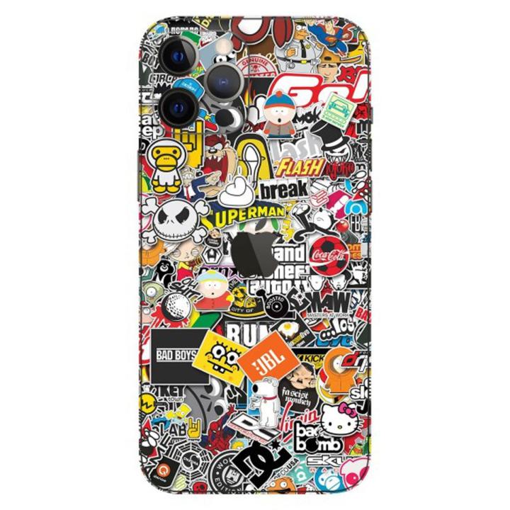 For Apple iPhone 12 Pro Max Graffiti Fix Cutting Skin Wrap Vinyl