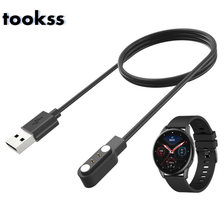 Tookss Smartwatch Charging Cable Charger Magnetic Charging Power Adapter Compatible For Kieslect Smart Watch K10 K11