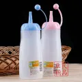 Pack of 2 Ketchup Oil and Other Paste Squeezer Bottle Plastic Set of 2 Ketchup Oil and Other Paste multi Colors Sauce Bottles Seasoning Container Dispenser for Mustard Ketchup Oil Honey Salad Dressing. 
