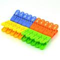 Plastic Clothes Pins Hanging Clips Hooks 20 Pcs Assorted Color. 