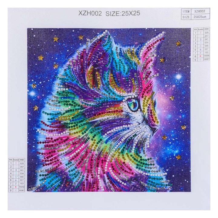 Migeet DIY 5D Diamond Painting Kits DIY Drill Diamond Painting Needlework Crystal Painting Rhinestone Cross Stitch Mosaic Paintings Arts Craft for Home Wall Decor Gift 25*25cm