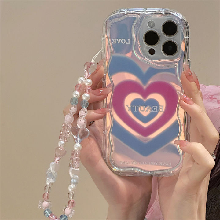 [Glamorous]iPhone15Promax Phone case 13 Suitable for Apple 14 Cream Pattern 11 Mobile phone charm 78plus