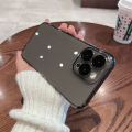 Luxury Plating Transparent Hard Case For iPhone 14 Pro Max Silicone purple Cover funda Deep Purple Phone Case for iPhone 14 Pro Max Cases  With Camera Lens Full Protection Crystal Clear Soft Slim Capa (Deep Purple/Transparent). 