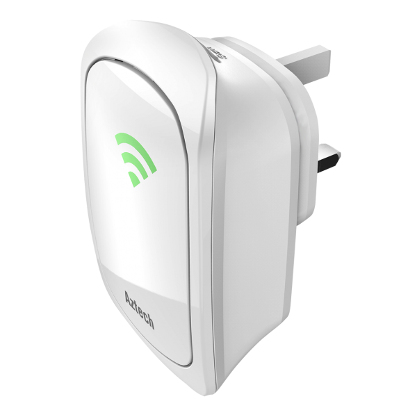 Aztech WL559E 300Mbps Wall Plugged WiFi Rpeater Range Extender
