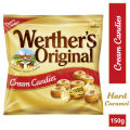 Storck Werthers Original Cream Candies, Classic & Traditional Candy, 150gm Pouch (Imported from Germany). 