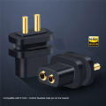 2 Pcs 2 Pin 0.78mm Female Socket Earphone Convex Female Socket for 0.7-0.8mm Male Pin Black. 