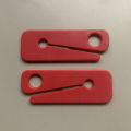 Plastic Plastic letter opener Compact Sharp Safety Mail envelope opener Mail Mini Safety belt cutting for Office supplies Home. 