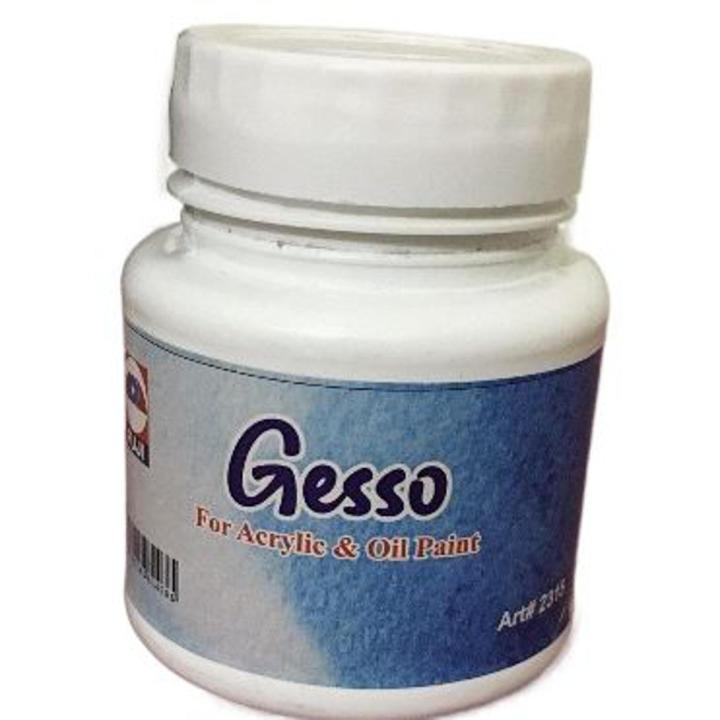 Gesso primer use for canvas  primer