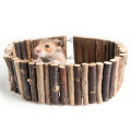 Hamster Ladder Arch Bridge Stable Wood Multifunctional Pet Shelter Cage Toy for Parrot. 