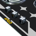APOLO Manual Stove / Hob - Model 450 - 3 Burner - 100% Pure Stainless Steel Top - Rust Proof - 14 Days Return Warranty. 