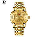 ONTHEEDGE Casual Quartz Men Watches Top Brand Luxury Stainless Steel Strap Date Time Waterproof Wristwatch Clock 063. 