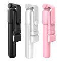 Phone Selfie Stick Tripod Extendable Monopod with Fill Light 360° rotating live streaming phone holder portable tripod. 