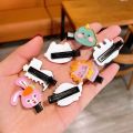 10Pcs Set Cartoon Hair Pins girls kids hair accessories Mini cute Solid hair clips for children mix design. 
