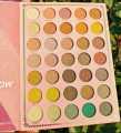 82-Color Fashionable Book Palette Makeup Eyeshadow Palette  Pearlescent Matte Highlight Powder Blusher Contour Palette Makeup Kit. 
