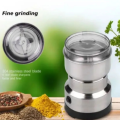Electric grinder machine for kitchen - Coffee grinder machine electric - Electric grinder - Electric grinder machine - Mini Electric Grinder 4 Blades Stainless Steel 100% Original High Premium Quality Nima Nuts, Bean, Spices, Masala Machine. 