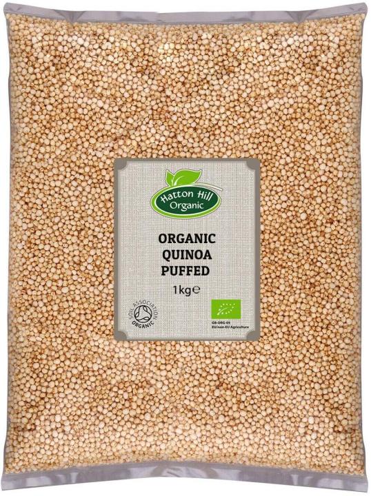 Organic Puffed Quinoa 1kg Pack
