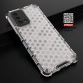 O-Lonnie for Oppo F19 | A95 Back Cover Honeycomb Transparent Back Anti fingerprint Phone Case. 