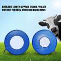 2X Animal Tape Measure Portable Retractable Measuring Tape for Farm Equipment Cattle Weight Waist Measurement. 