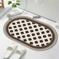 Bath Mat Water Super Absorbent Non-Slip, Water Absorbent Anti Slip Floor Carpet for Bathroom, Shower Room, Tub, Entryway, Kitchen, Sink. 