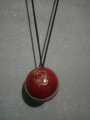Cricket Hanging Hard Ball for Bat Stroke. 